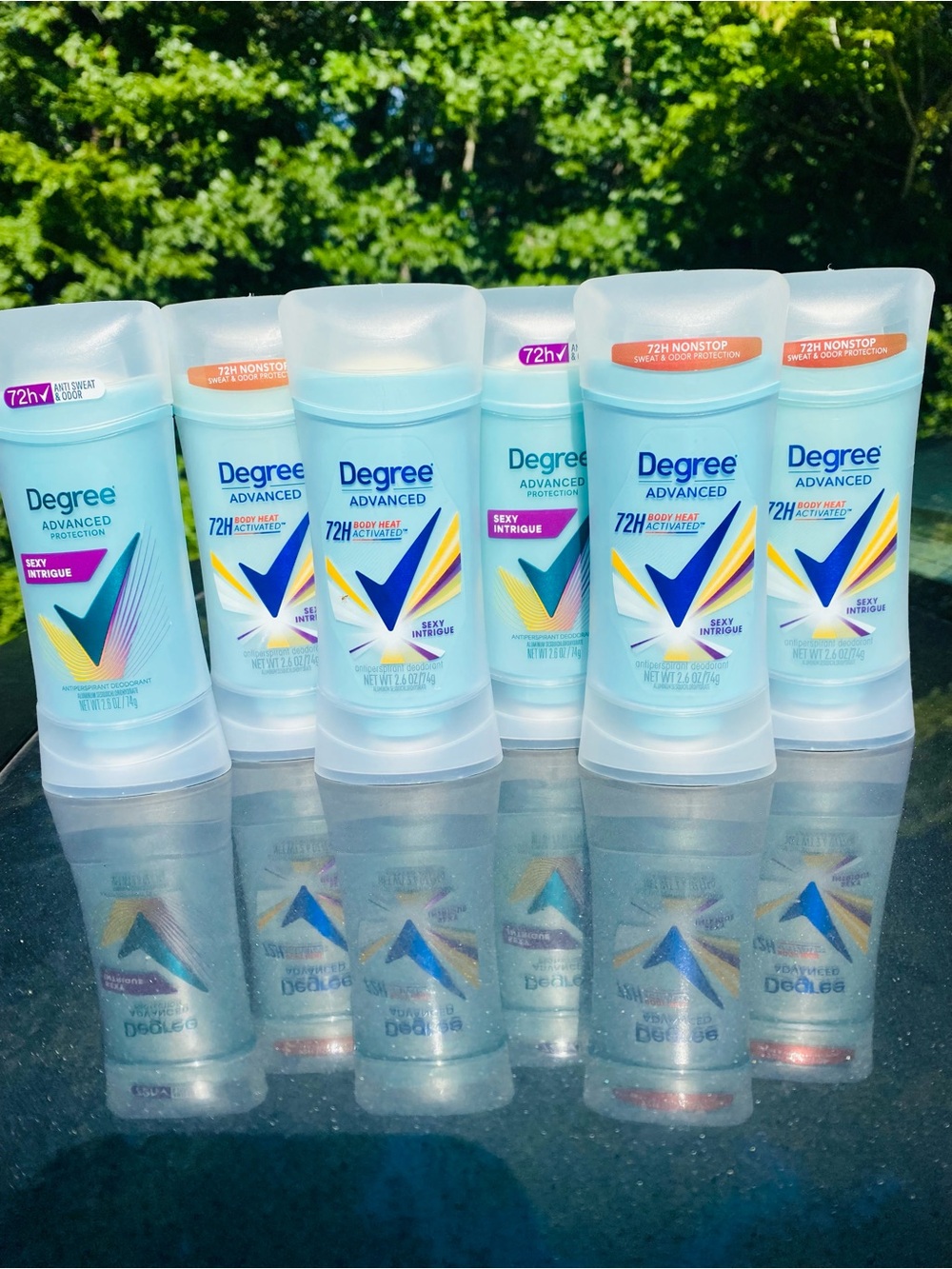 Degree deodorants (6)
